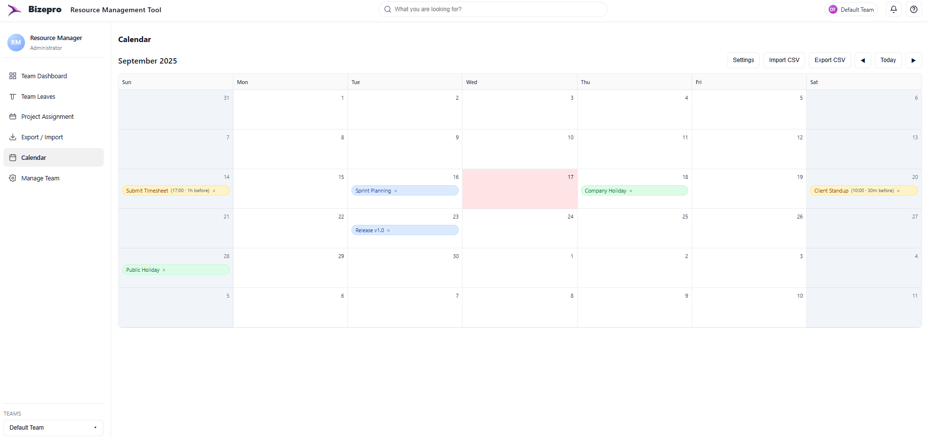 Resource Management screenshot 4